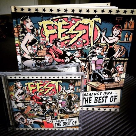 F.E.S.T - Laaangt ifra... The Best Of - CD + bok, Limited Edition