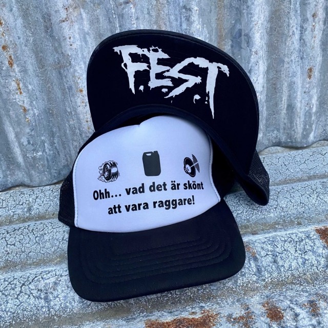 vad det är skönt att vara raggare SVART